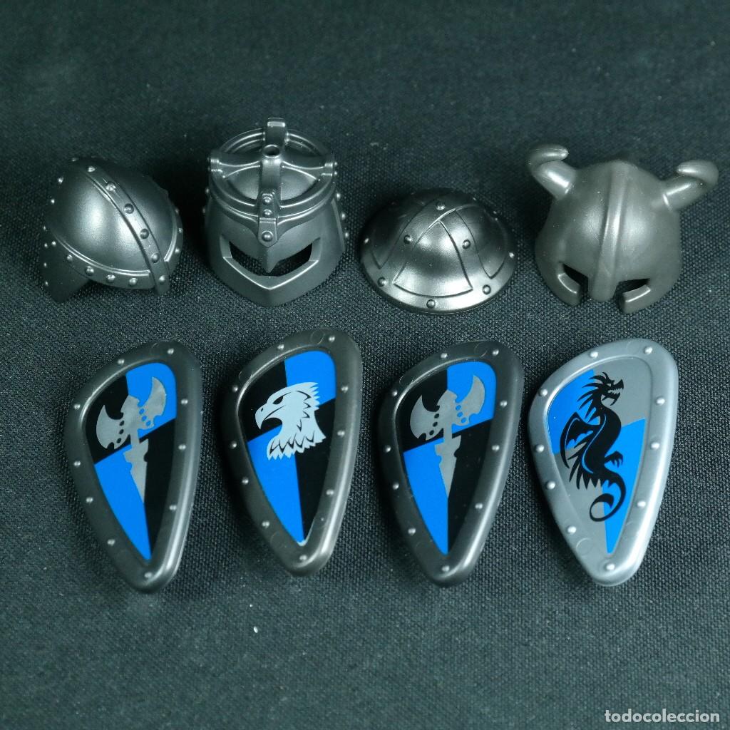 Playmobil: Playmobil cascos y escudos ☼