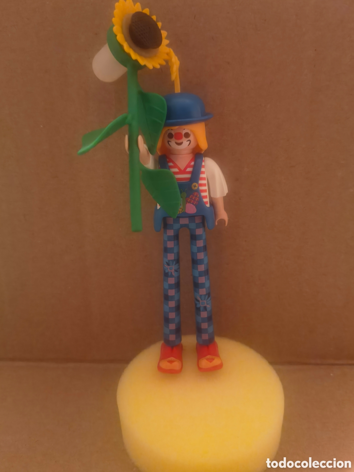 Playmobil: Playmobil payaso piernas largas con flor