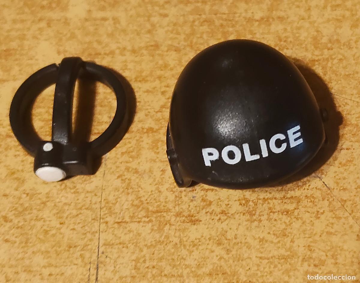 Playmobil: Playmobil, lote, gorra, polic&iacute;a, boina, ciudad, militar, piezas, comisar&iacute;a
