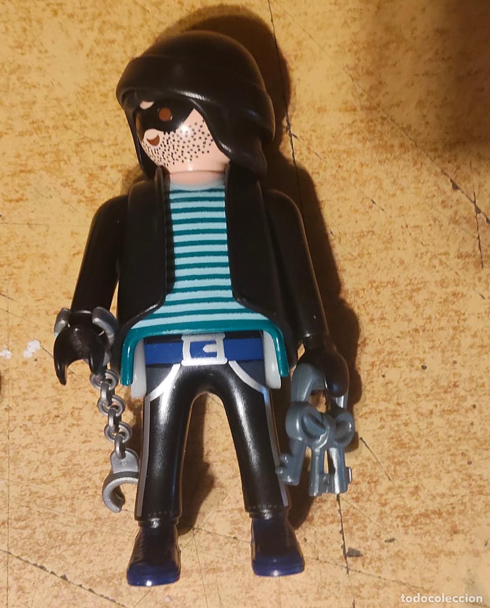 Playmobil: playmobil - ladron esposas llaves