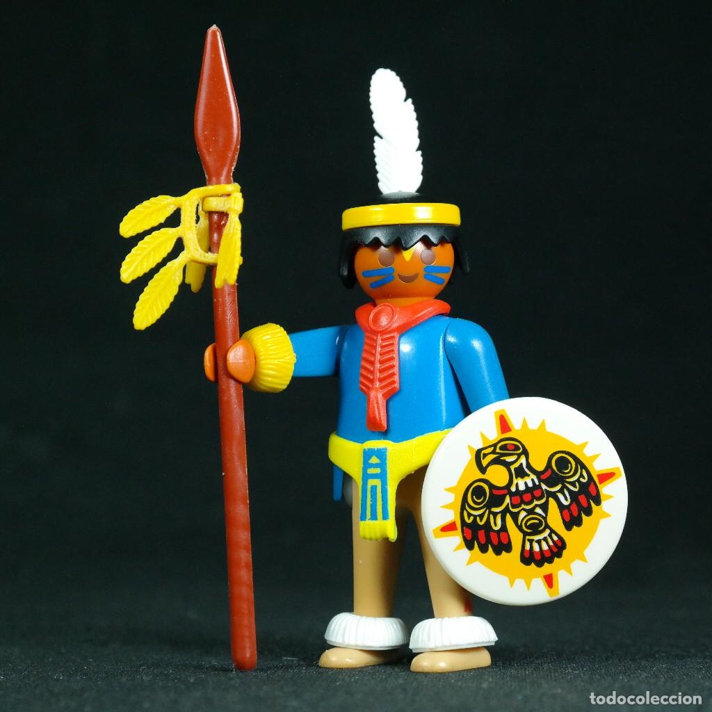 Playmobil: Playmobil indio con lanza ☼ - Foto 1