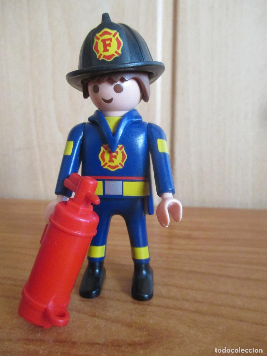 Playmobil: PLAYMOBIL : 1 FIGURA BOMBERO