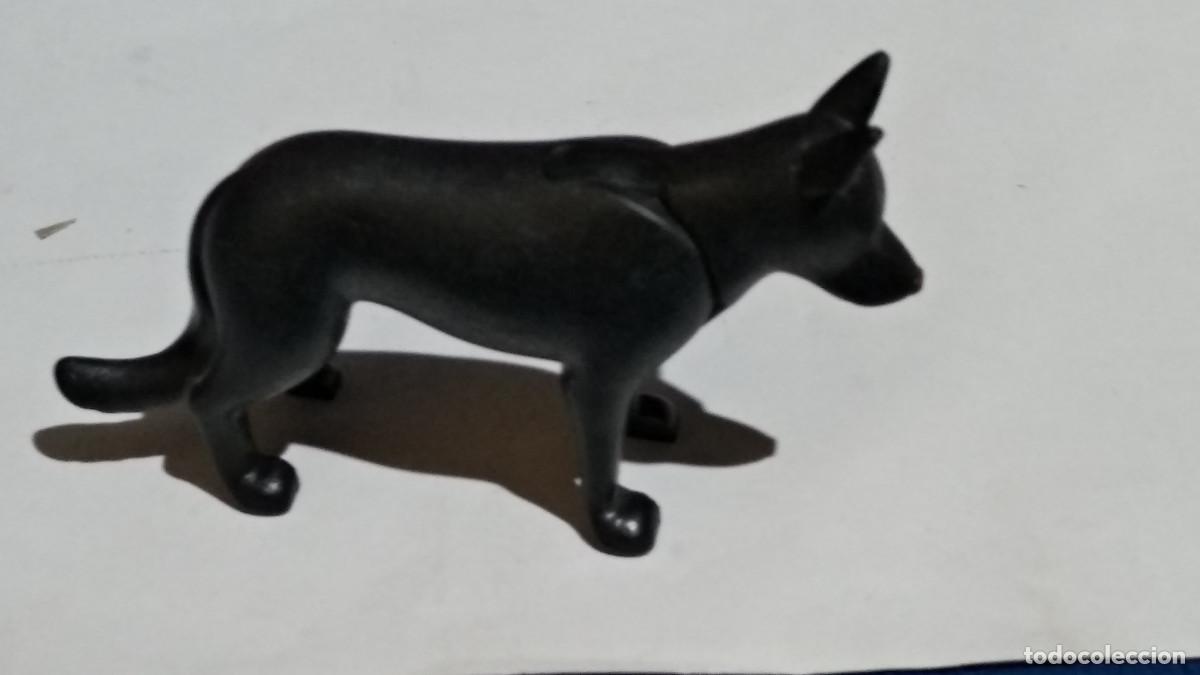 Playmobil: PLAYMOBIL PERRO DOBERMAN NEGRO