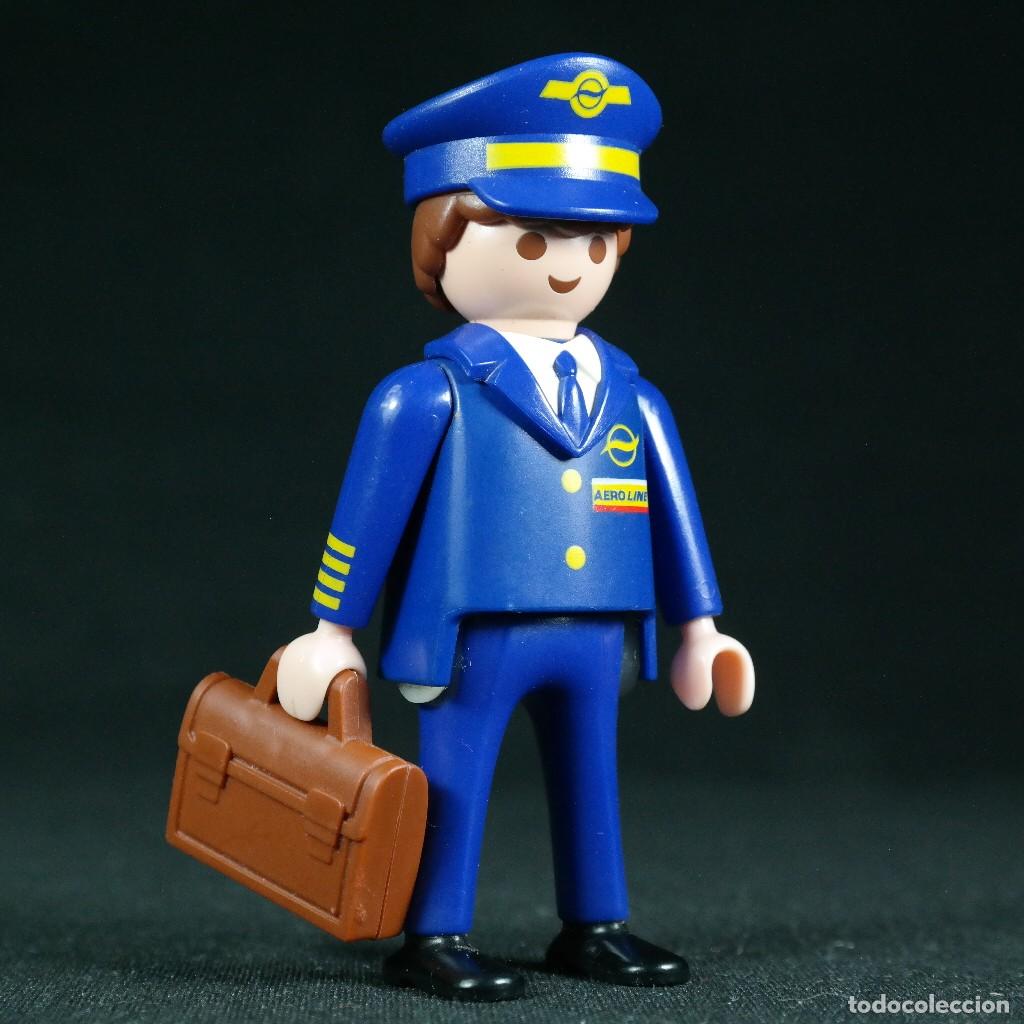 Playmobil: Playmobil hombre piloto ☼