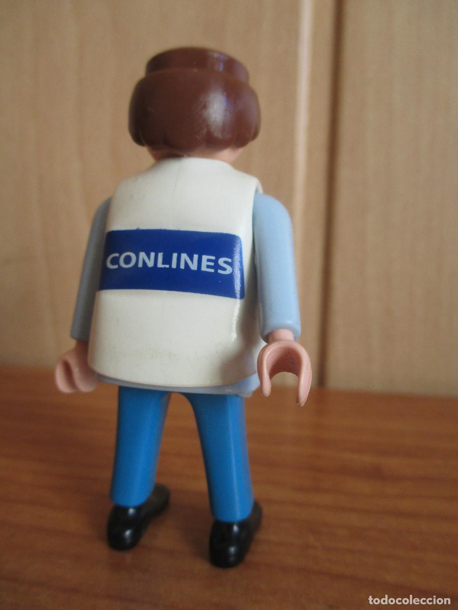 Playmobil: PLAYMOBIL : 1 FIGURA PORTUARIA CONLINES
