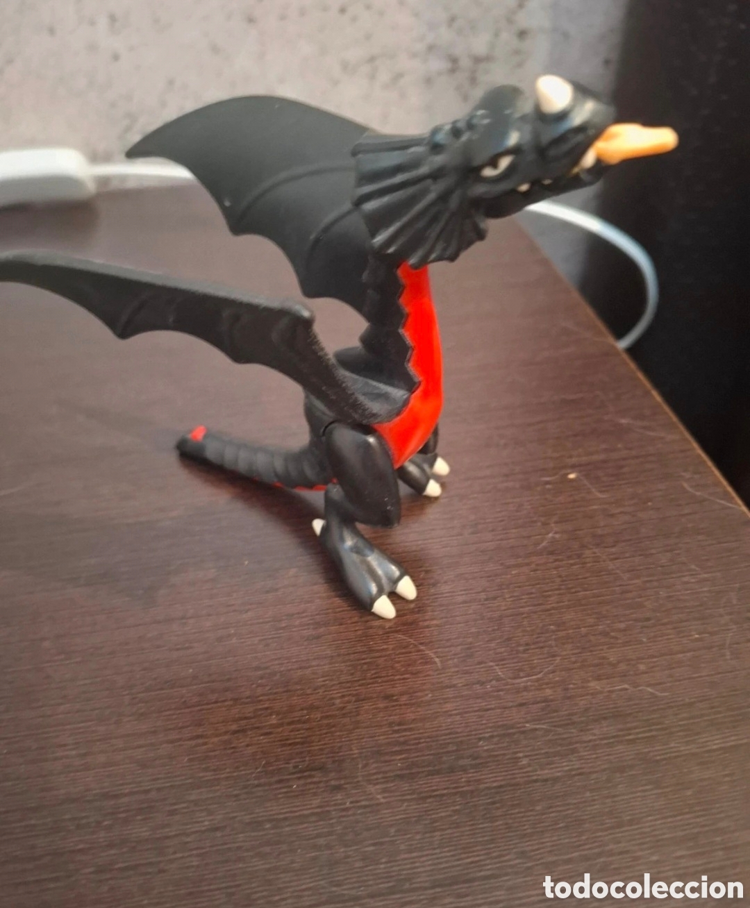 Playmobil: Dragon negro y rojo medieval castillo playmobil 4838