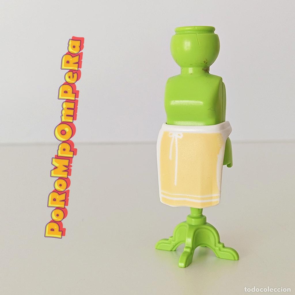 Playmobil: PLAYMOBIL delantal blanco-amarillo mandil repostera cocinera pastelera U4