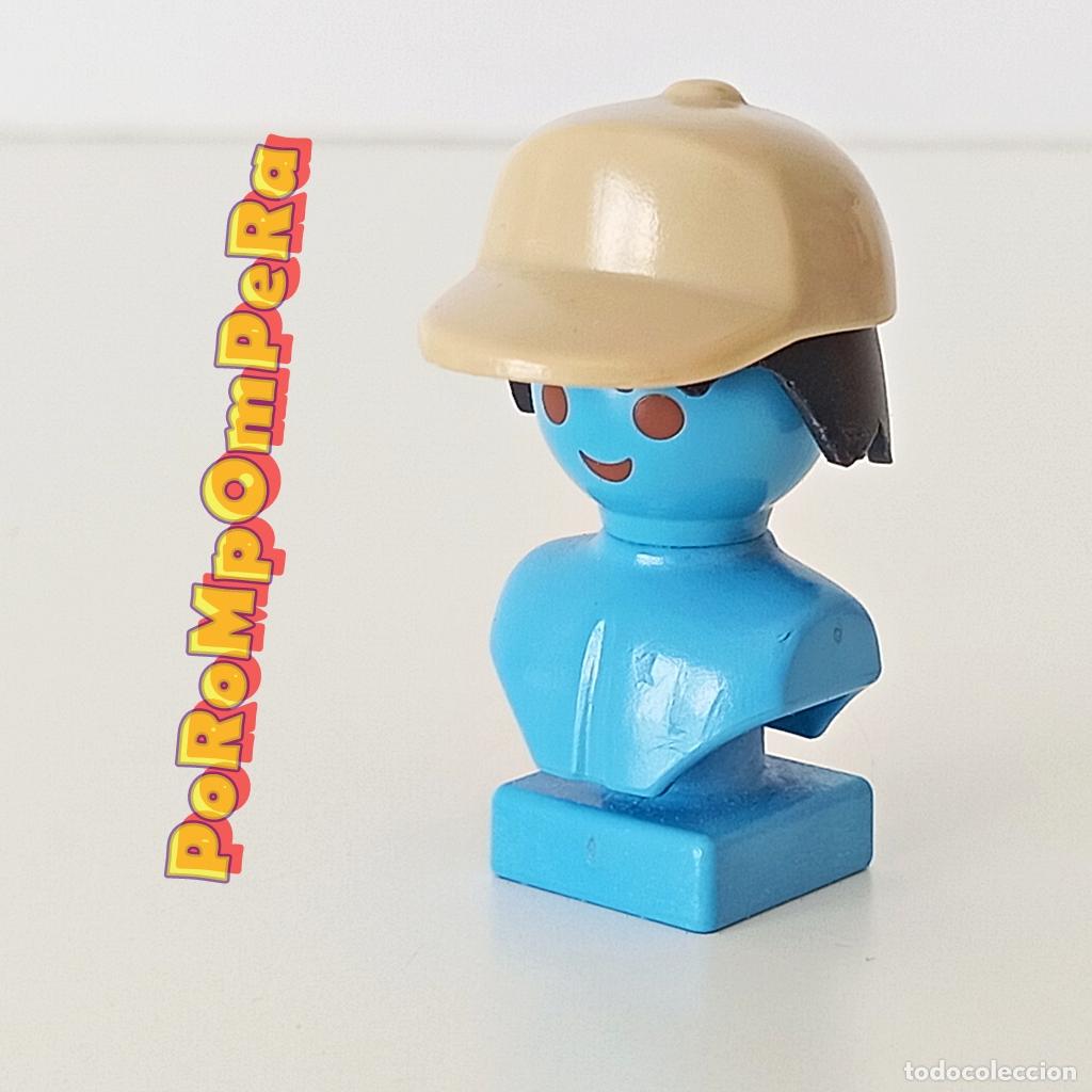 Playmobil: PLAYMOBIL gorra baseball gris&aacute;cea baseball U4