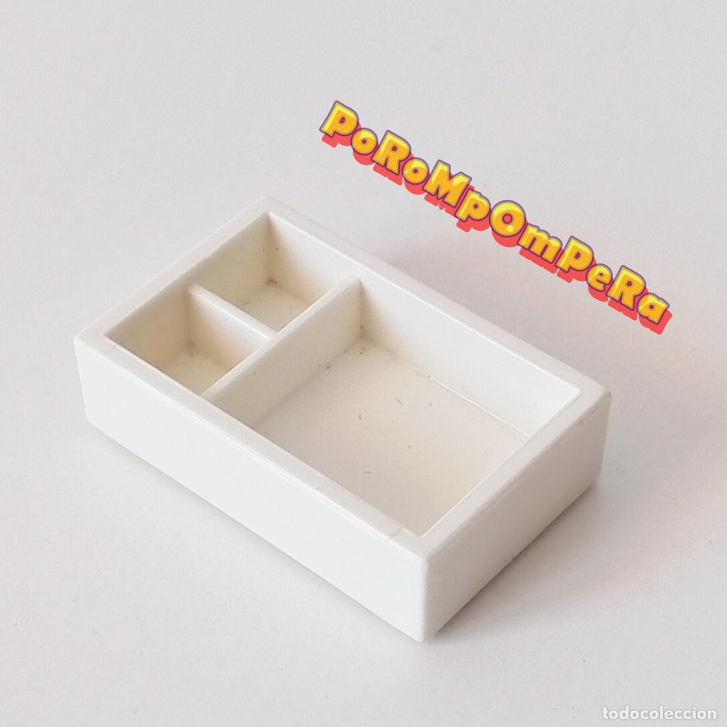 Playmobil: PLAYMOBIL caja rectangular blanca compartimentos i5
