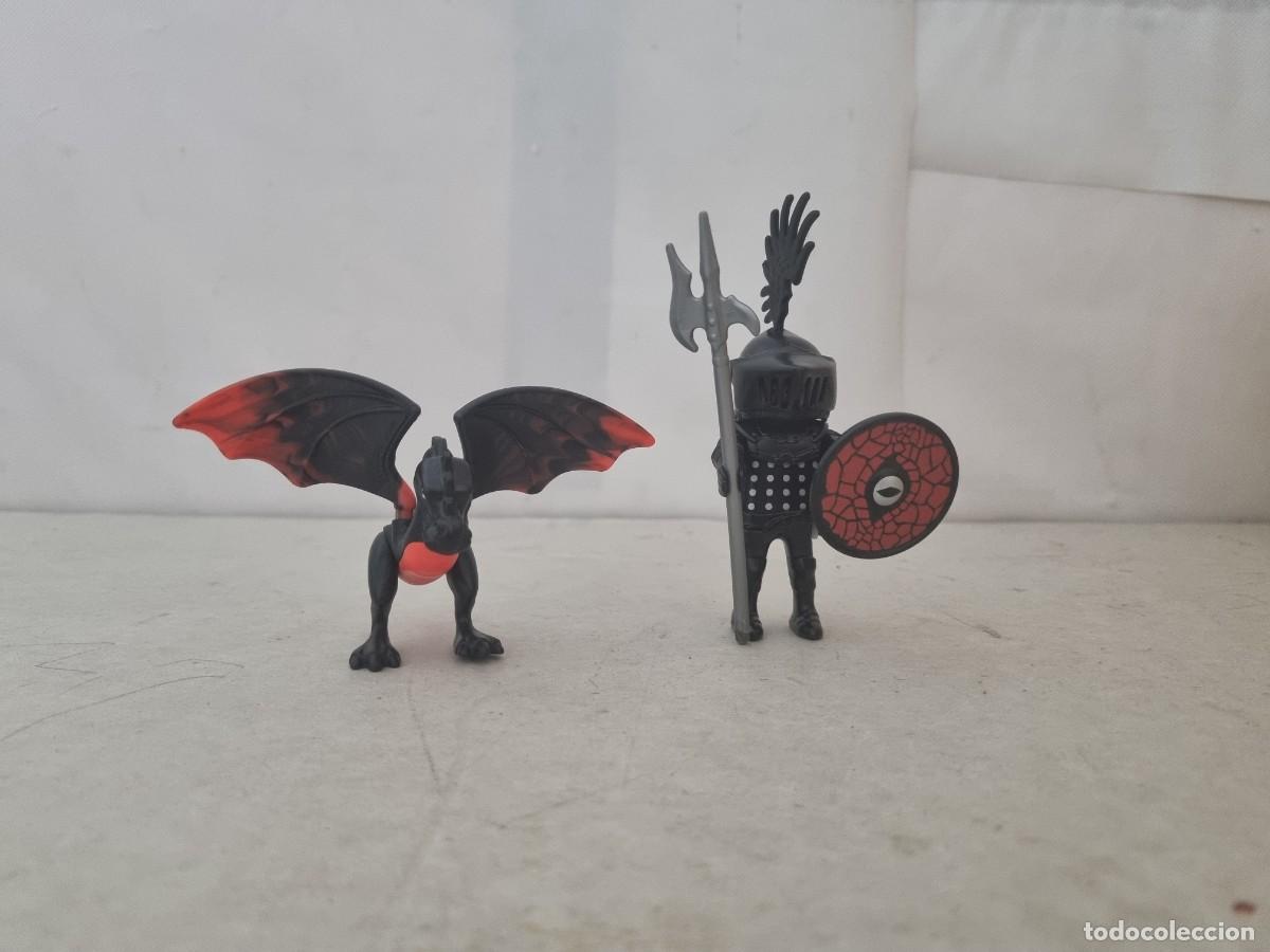 Playmobil: Playmobil Dragon y Caballero negro