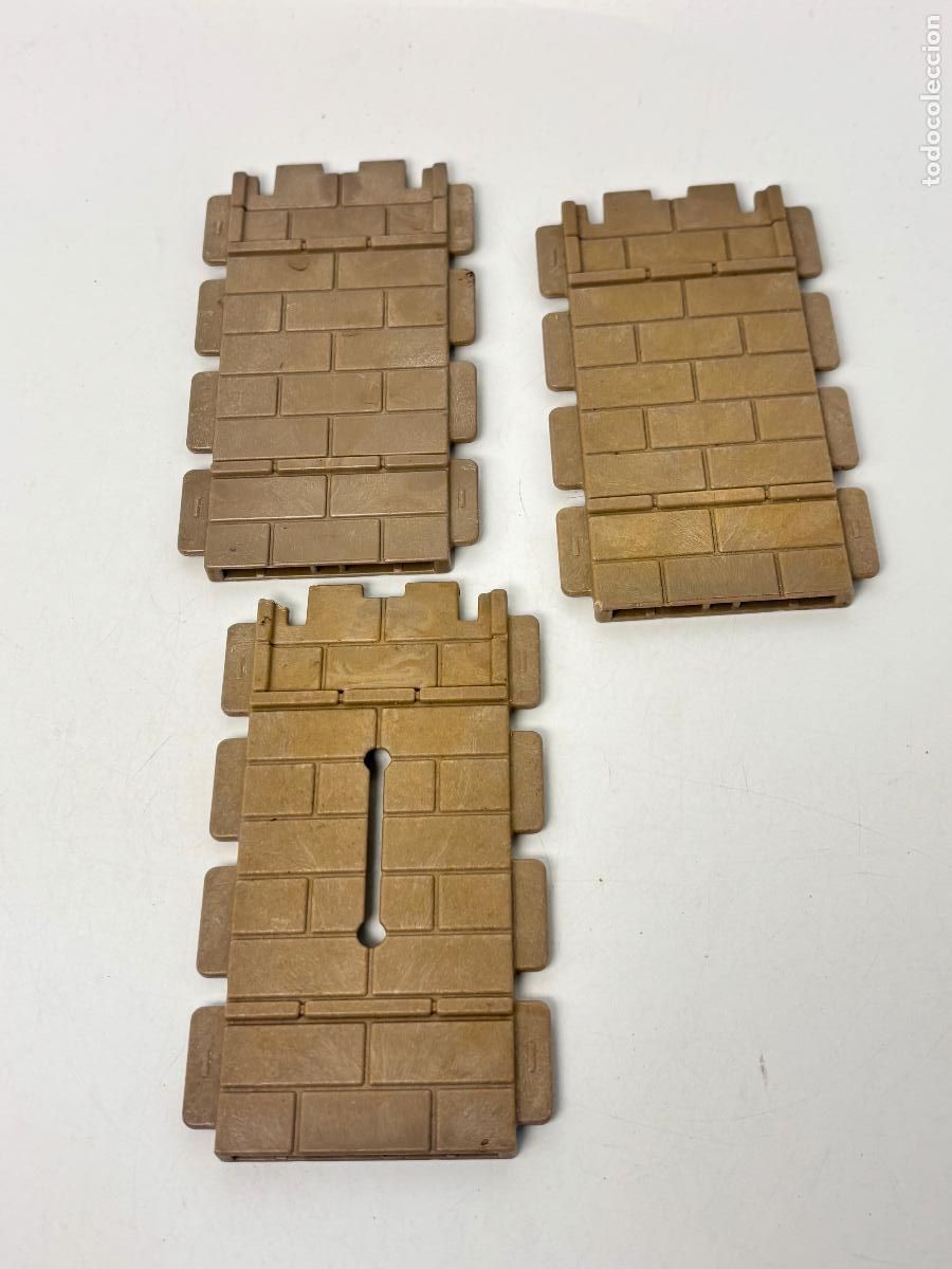 Playmobil: Playmobil lote pared casa castillo