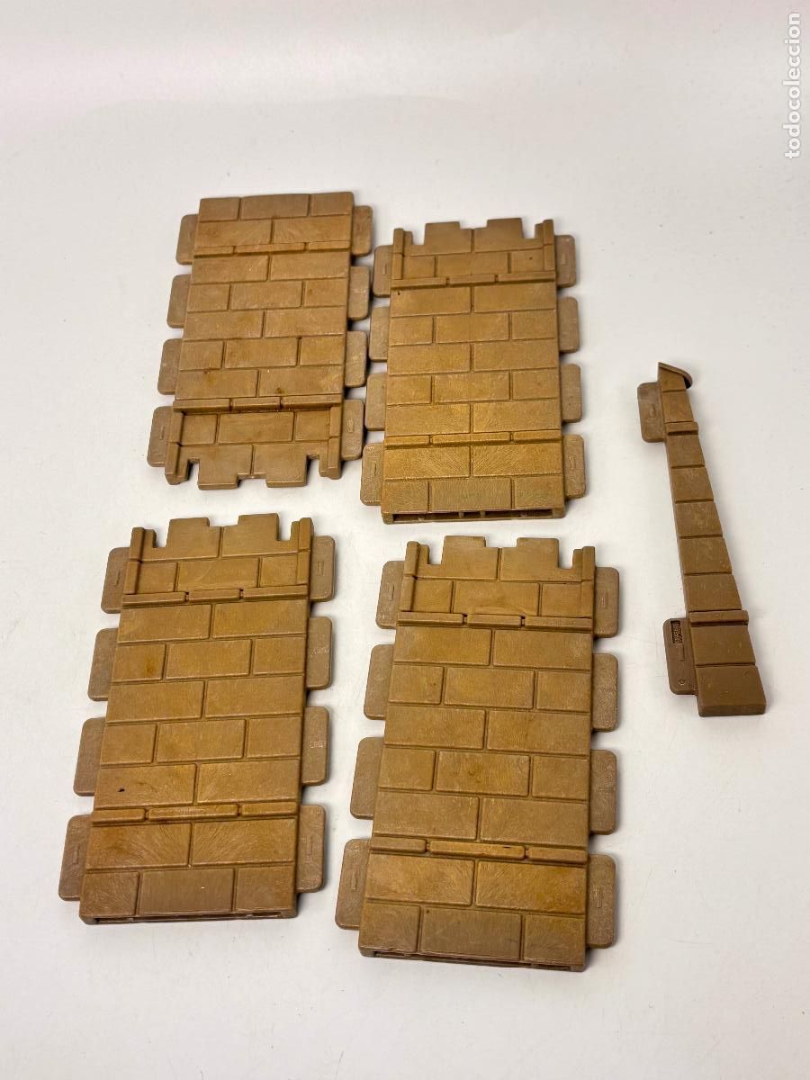 Playmobil: Playmobil lote pared casa castillo