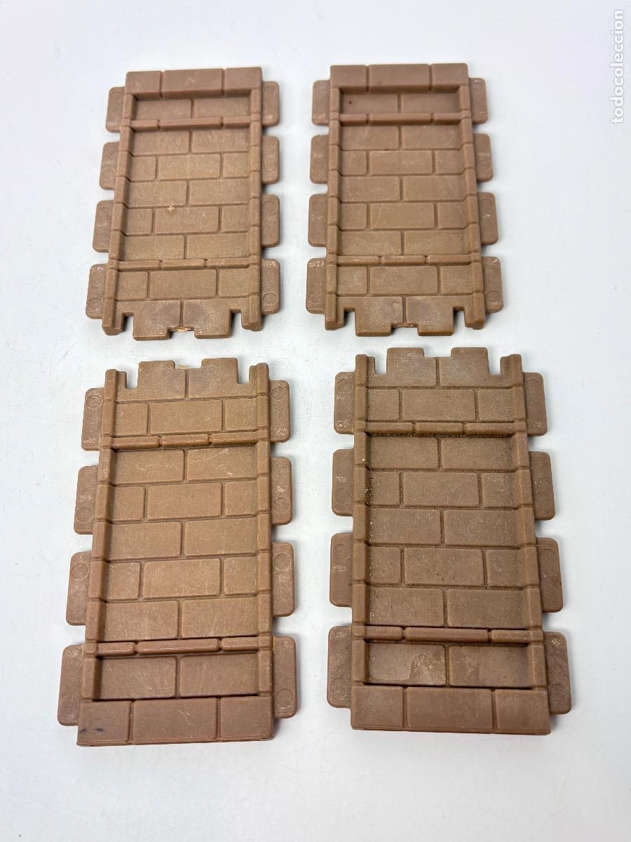 Playmobil: Playmobil lote pared casa castillo