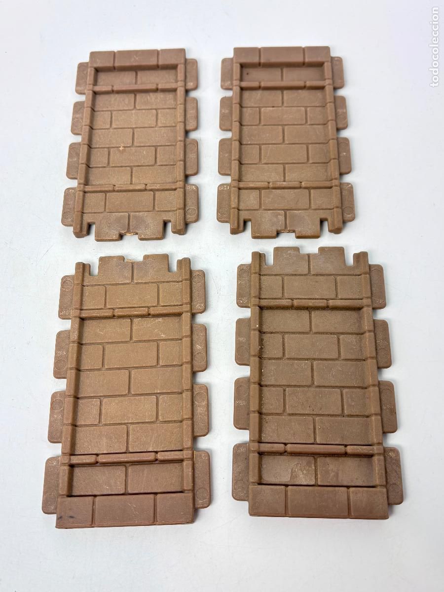 Playmobil: Playmobil lote pared casa castillo