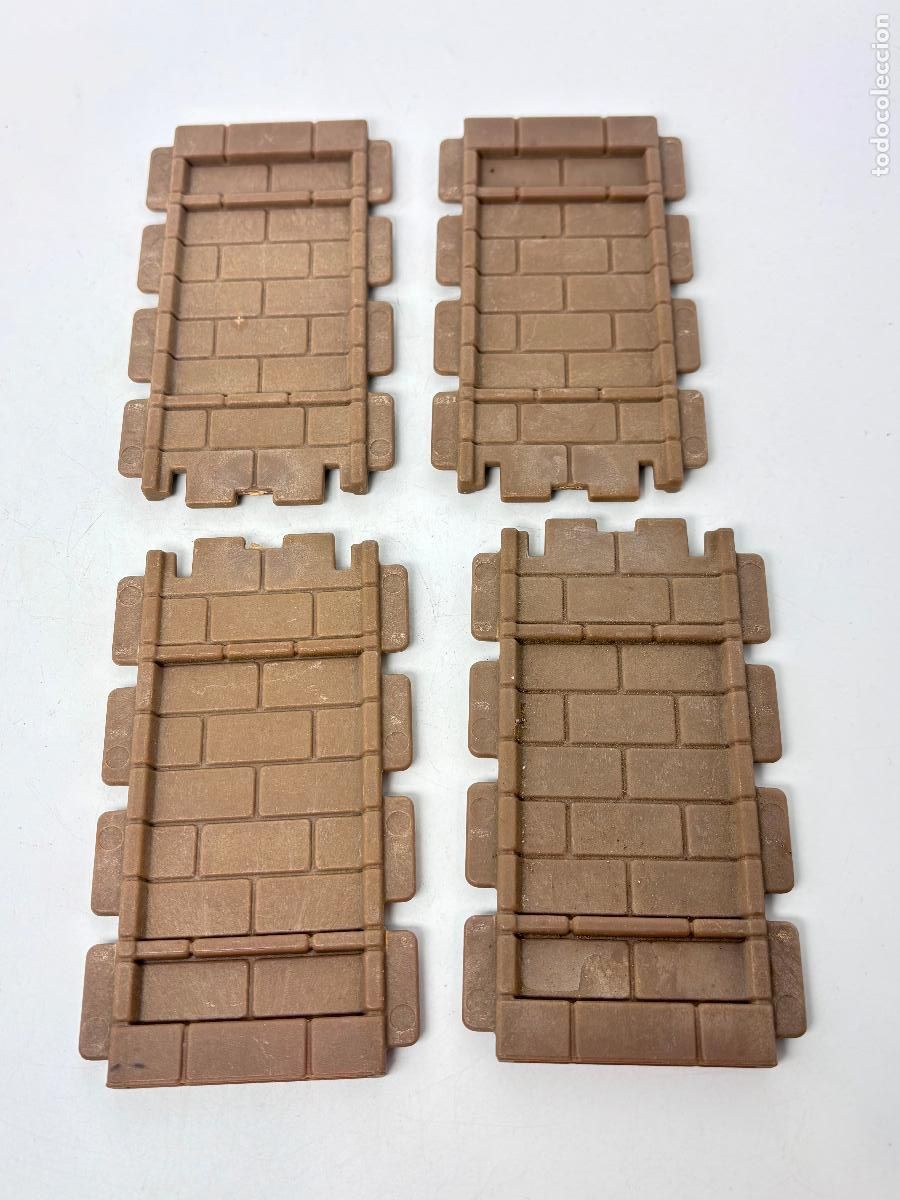 Playmobil: Playmobil lote pared casa castillo