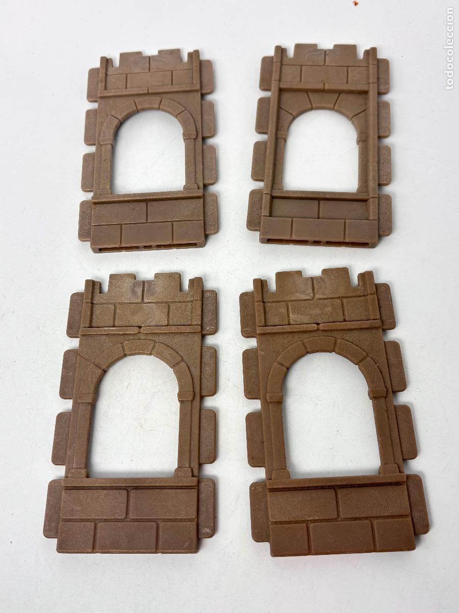 Playmobil: Playmobil lote pared casa castillo