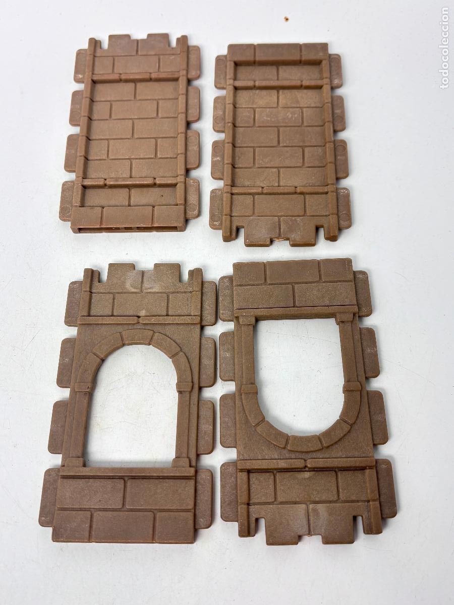 Playmobil: Playmobil lote pared casa castillo