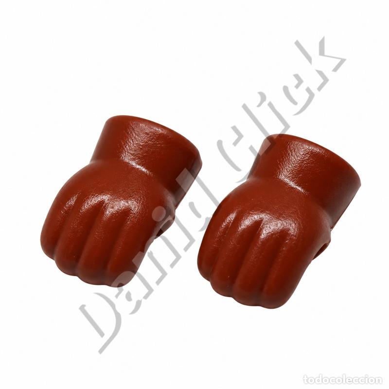 Playmobil: Playmobil Guantes Marrones Medievales Caballero Mago Soldado Guerrero