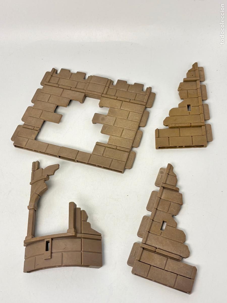 Playmobil: Playmobil lote pared castillo derruido