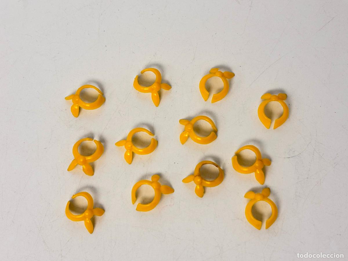 Playmobil: Playmobil lote pa&ntilde;uelo amarillo sodado nordista primera &eacute;poca