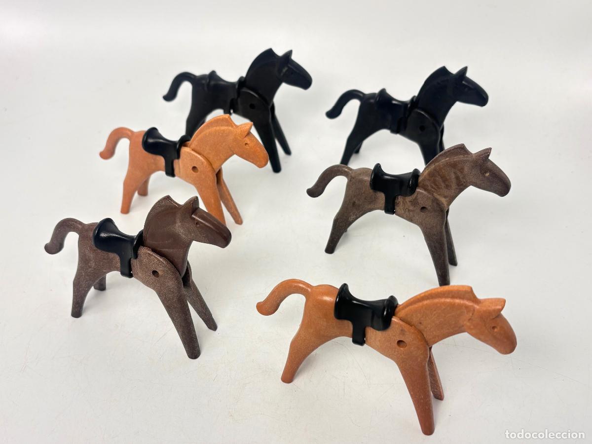 Playmobil: Playmobil lote caballo con silla de montar
