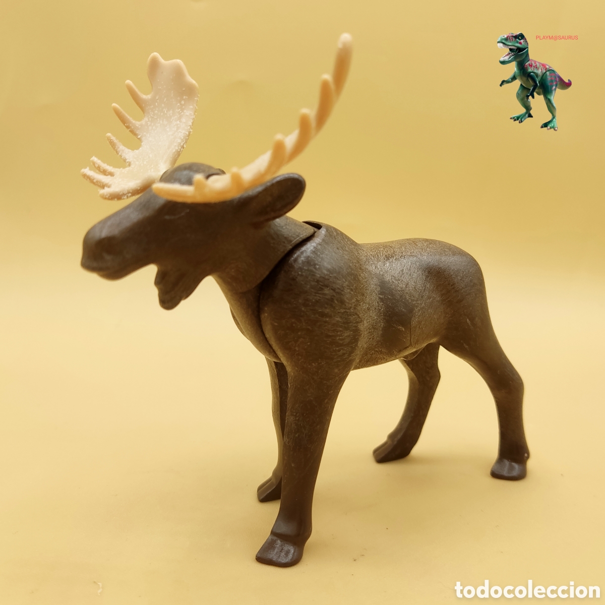 Playmobil: Playmobil alce ciervo grande animal alaska canada caza 3228 3322 3829 4057 5669 5898 7189 7530 7890
