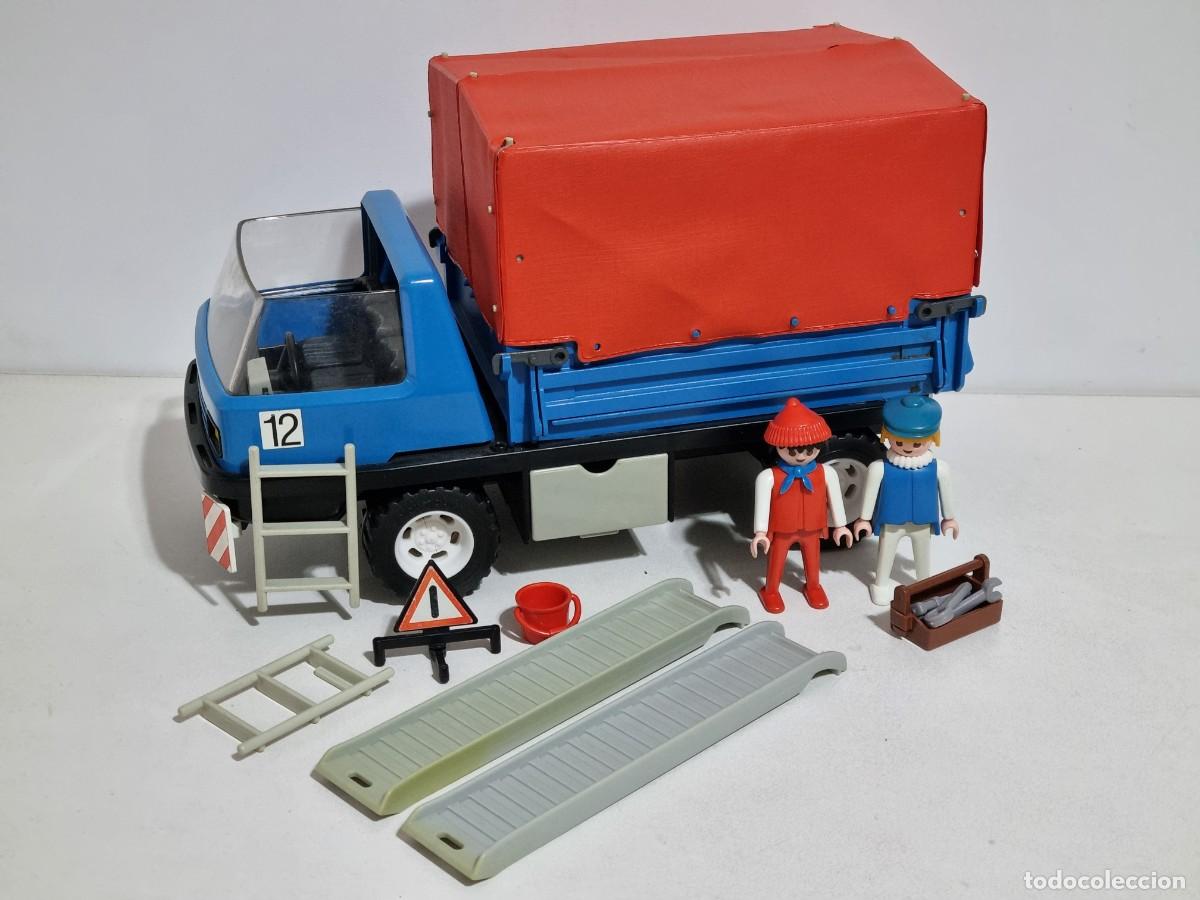 Playmobil: Playmobil 3476 Antiguo Vehiculo Camion Transporte Eurotrans Euro-trans Mercancia