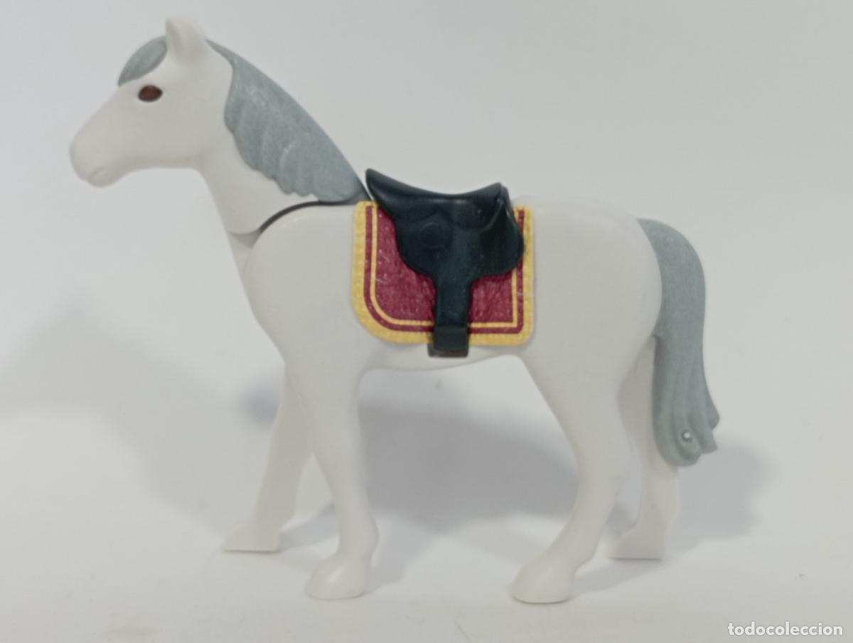Playmobil: PLAYMOBIL CABALLO INDIOS OESTE ANIMALES GRANJA MEDIEVAL 2&ordf; GENERACION