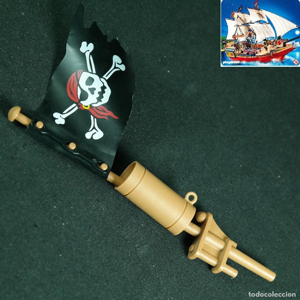 Playmobil: Playmobil punta mastil con bandera barco pirata 4290 ☼