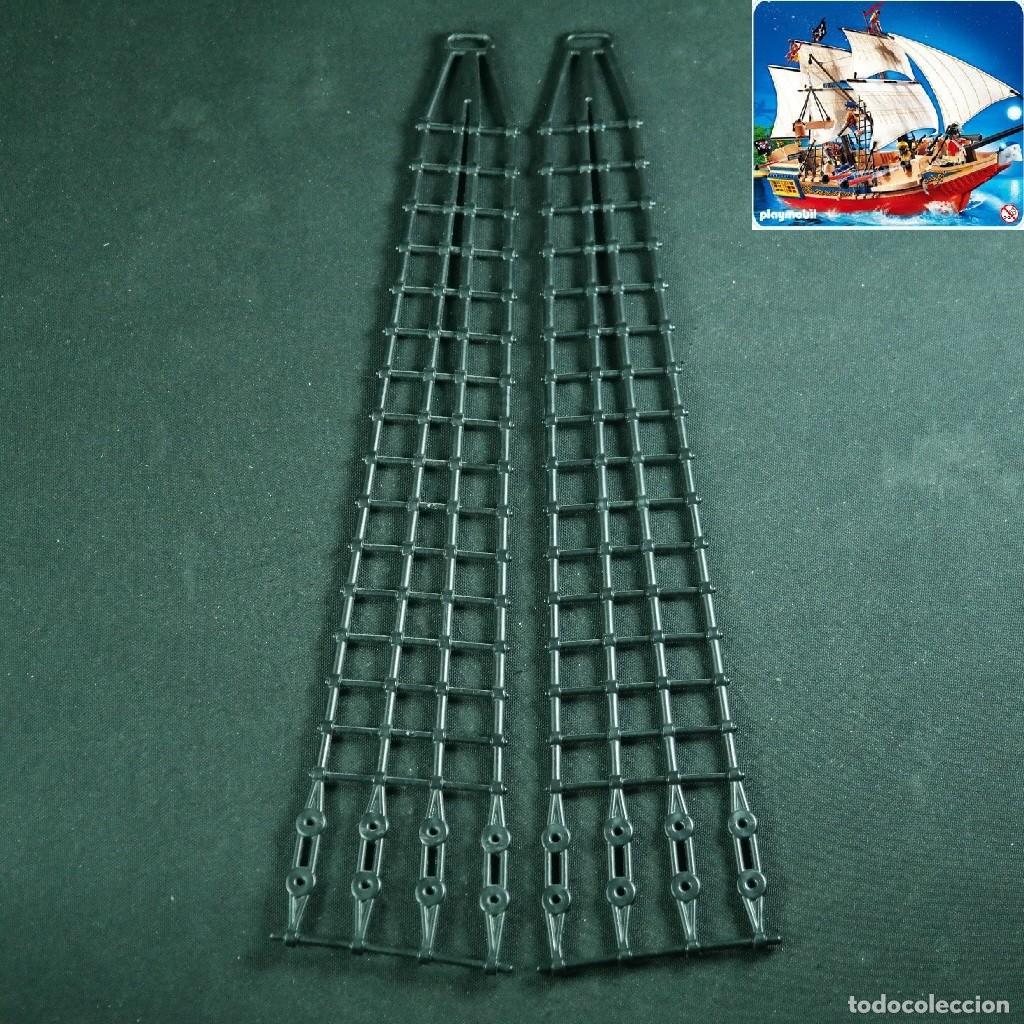 Playmobil: Playmobil 2escaleras de 4 cuerdas barco pirata 4290 ☼