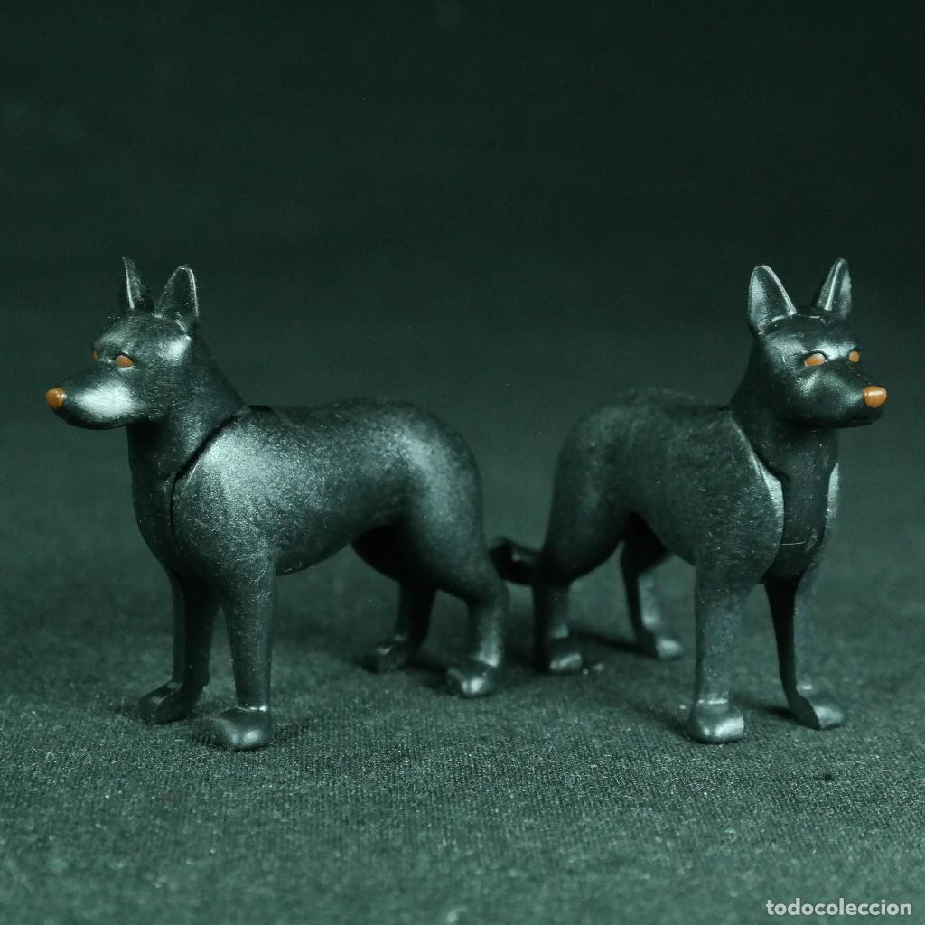 Playmobil: Playmobil 2 perros negros ☼