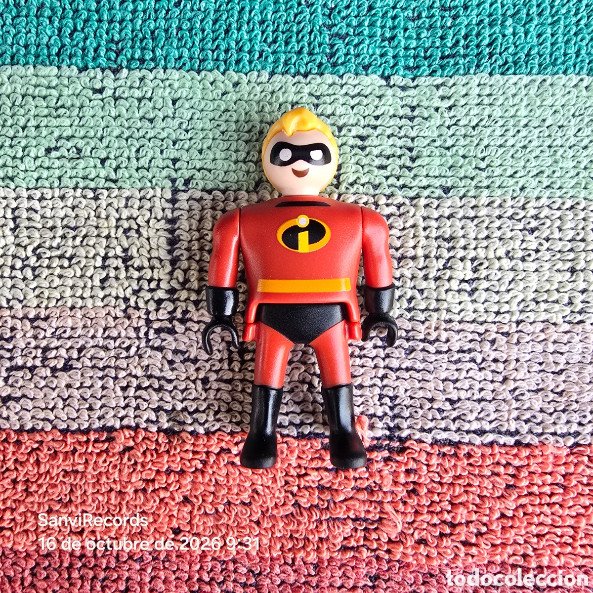 Playmobil: FIGURA PLAYMOBIL DISNEY KINDER: MR. INCRE&Iacute;BLE (LOS INCRE&Iacute;BLES)