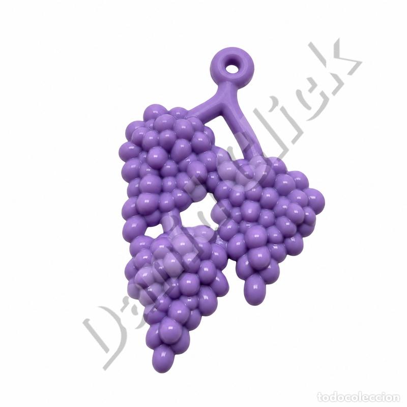 Playmobil: Playmobil Uvas Moradas Racimo Fruta Mercado Fruter&iacute;a Granja Alimentos