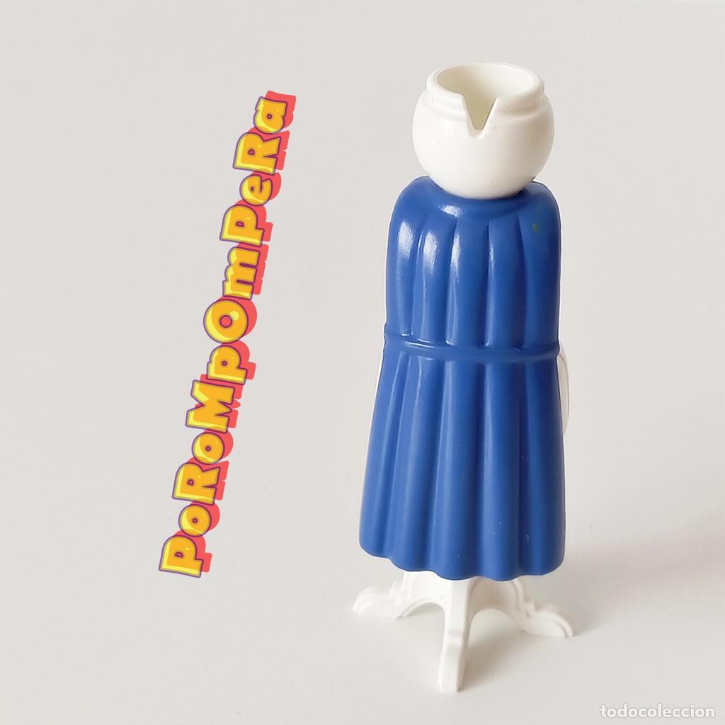 Playmobil: PLAYMOBIL bata azul 3130 3981 4374 5870 ? mandil cirujano veterinario doctor quir&oacute;fano m&eacute;dico D9