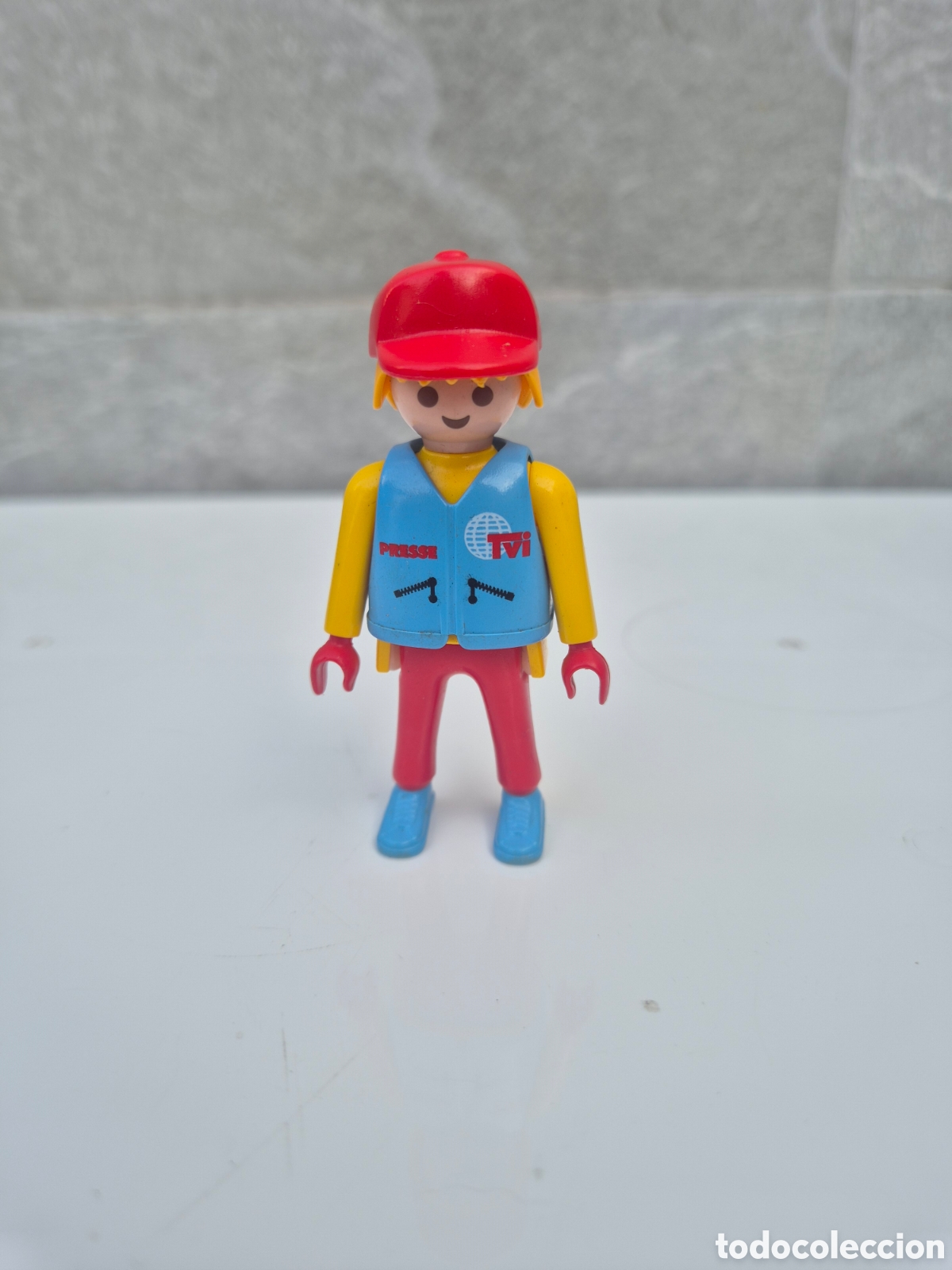 Playmobil: Playmobil figura prensa tvi