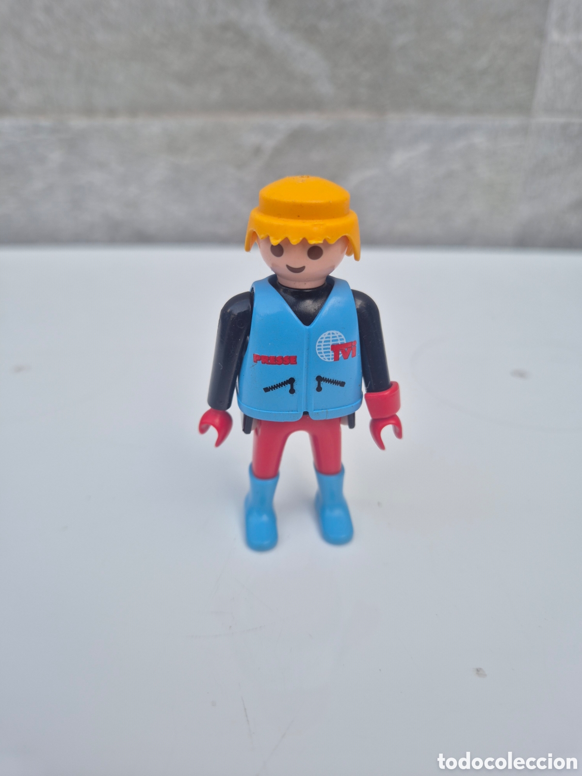 Playmobil: Playmobil figura prensa tvi