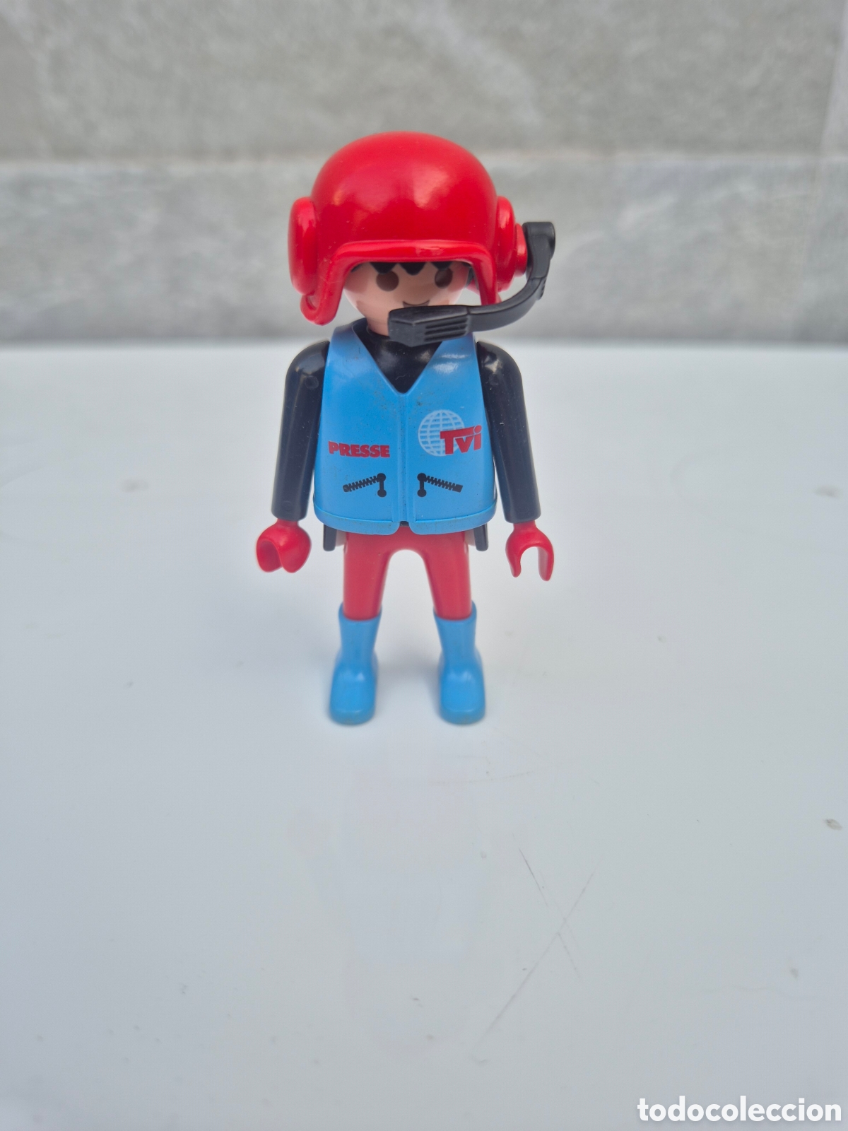 Playmobil: Playmobil figura prensa tvi