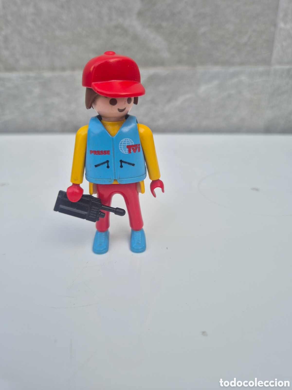 Playmobil: Playmobil figura prensa tvi