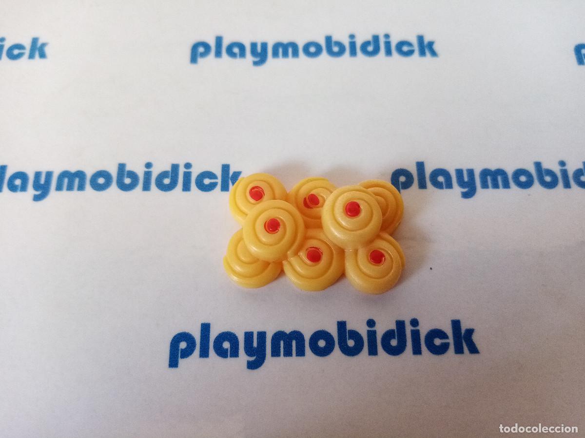 Playmobil: Playmobil bollo canela ensaimada adorno fresa pasteleria panaderia comida