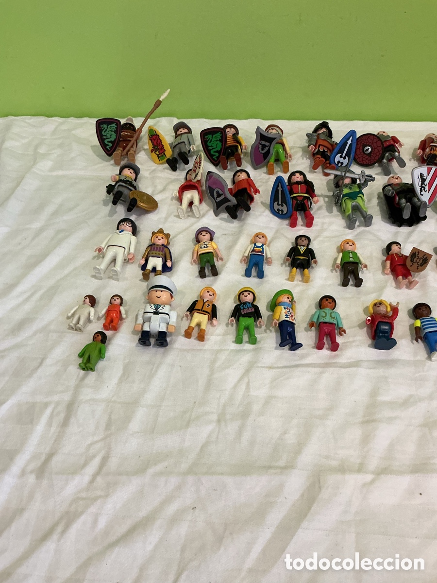Playmobil: LOTE DE 60 FIGURAS PLAYMOBIL VARIADAS &ndash; REF. E-1 - Foto 6