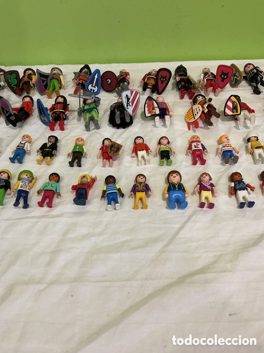 Playmobil: LOTE DE 60 FIGURAS PLAYMOBIL VARIADAS &ndash; REF. E-1 - Foto 7