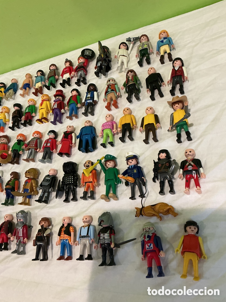 Playmobil: LOTE DE 60 FIGURAS PLAYMOBIL VARIADAS &ndash; REF. B-2 - Foto 5