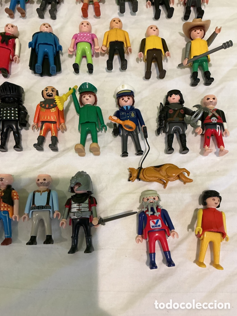 Playmobil: LOTE DE 60 FIGURAS PLAYMOBIL VARIADAS &ndash; REF. B-2 - Foto 7