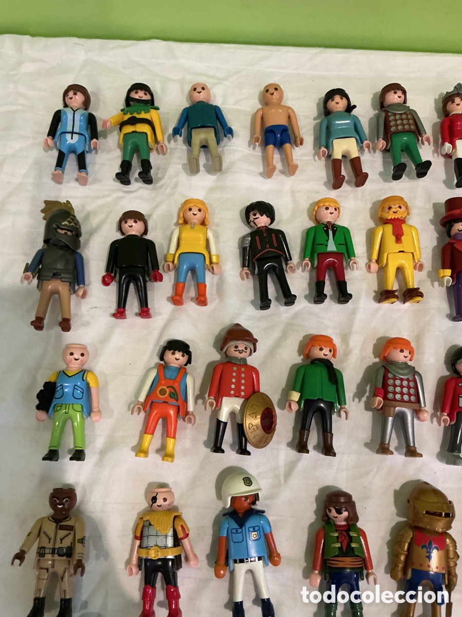 Playmobil: LOTE DE 60 FIGURAS PLAYMOBIL VARIADAS &ndash; REF. B-2 - Foto 9