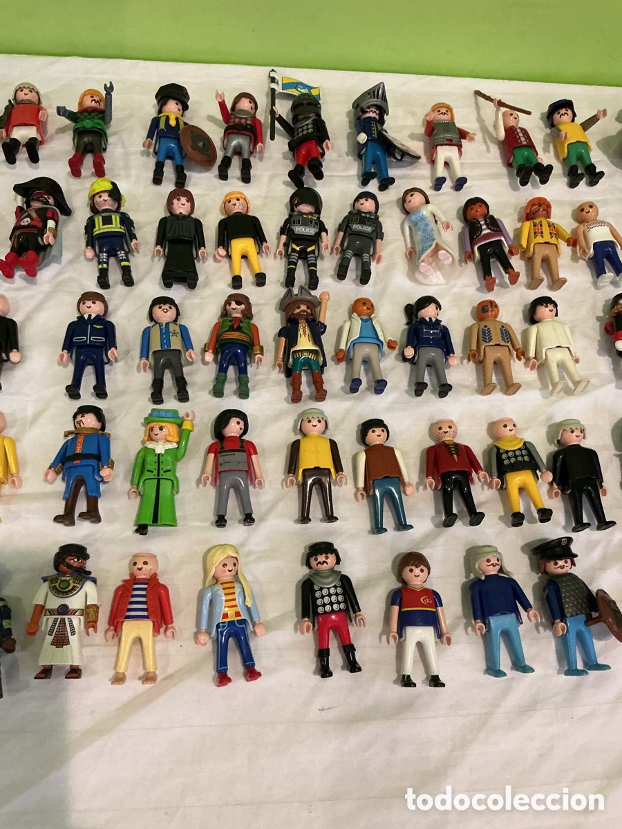 Playmobil: LOTE DE 63 FIGURAS PLAYMOBIL VARIADAS &ndash; REF. C-1 - Foto 3