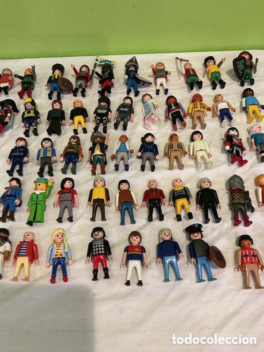 Playmobil: LOTE DE 63 FIGURAS PLAYMOBIL VARIADAS &ndash; REF. C-1 - Foto 5