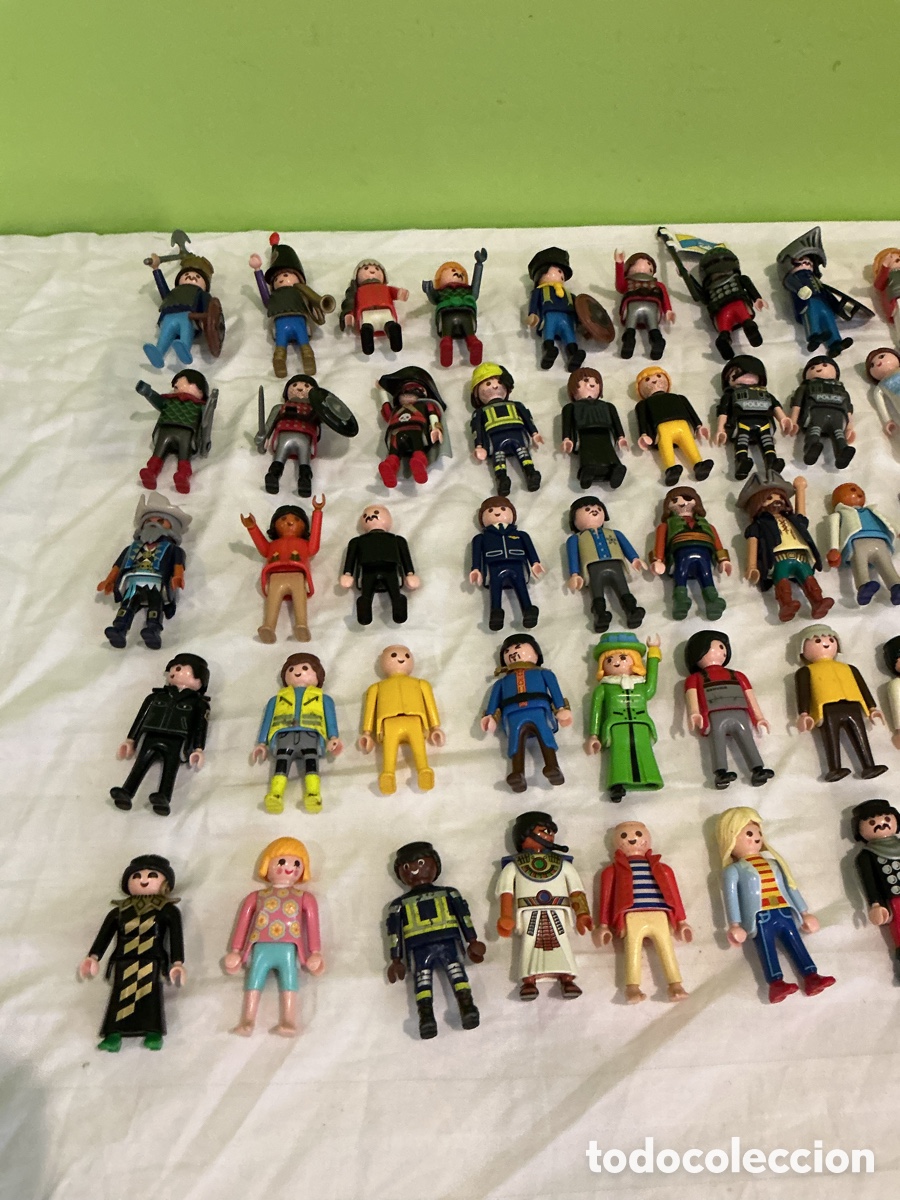 Playmobil: LOTE DE 63 FIGURAS PLAYMOBIL VARIADAS &ndash; REF. C-1 - Foto 6