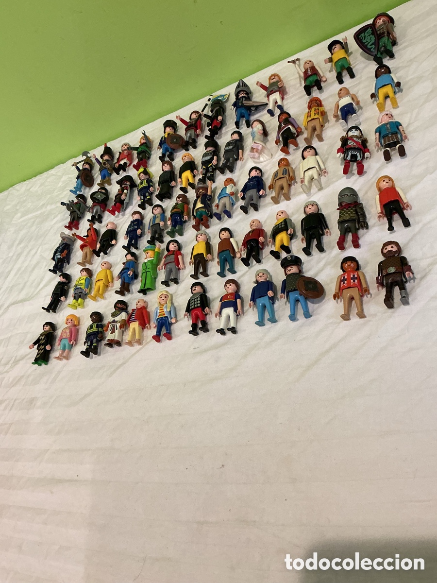 Playmobil: LOTE DE 63 FIGURAS PLAYMOBIL VARIADAS &ndash; REF. C-1 - Foto 7