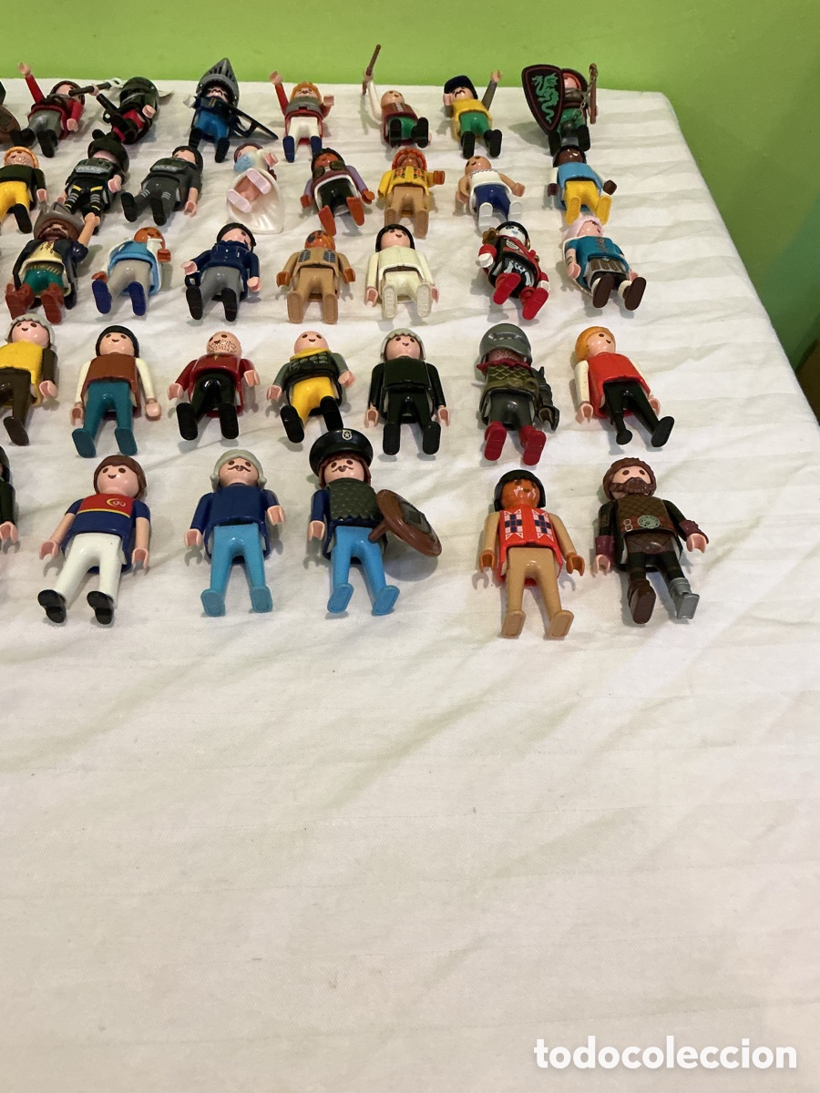 Playmobil: LOTE DE 63 FIGURAS PLAYMOBIL VARIADAS &ndash; REF. C-1 - Foto 9