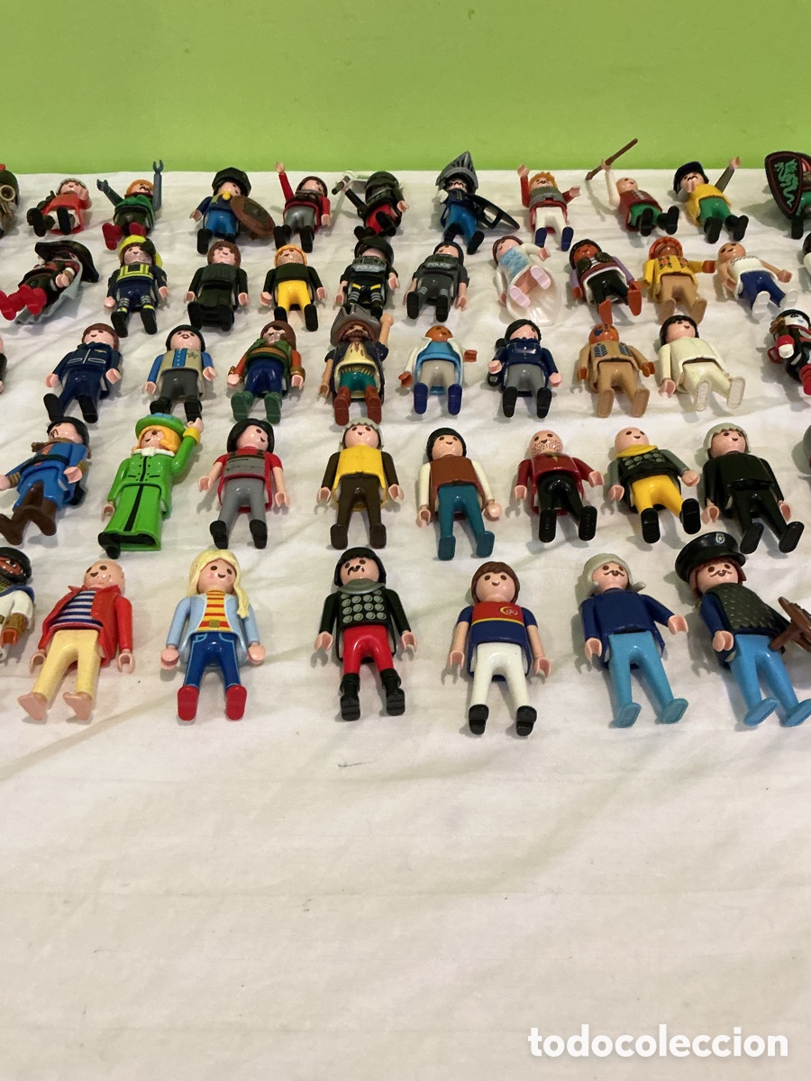 Playmobil: LOTE DE 63 FIGURAS PLAYMOBIL VARIADAS &ndash; REF. C-1 - Foto 10